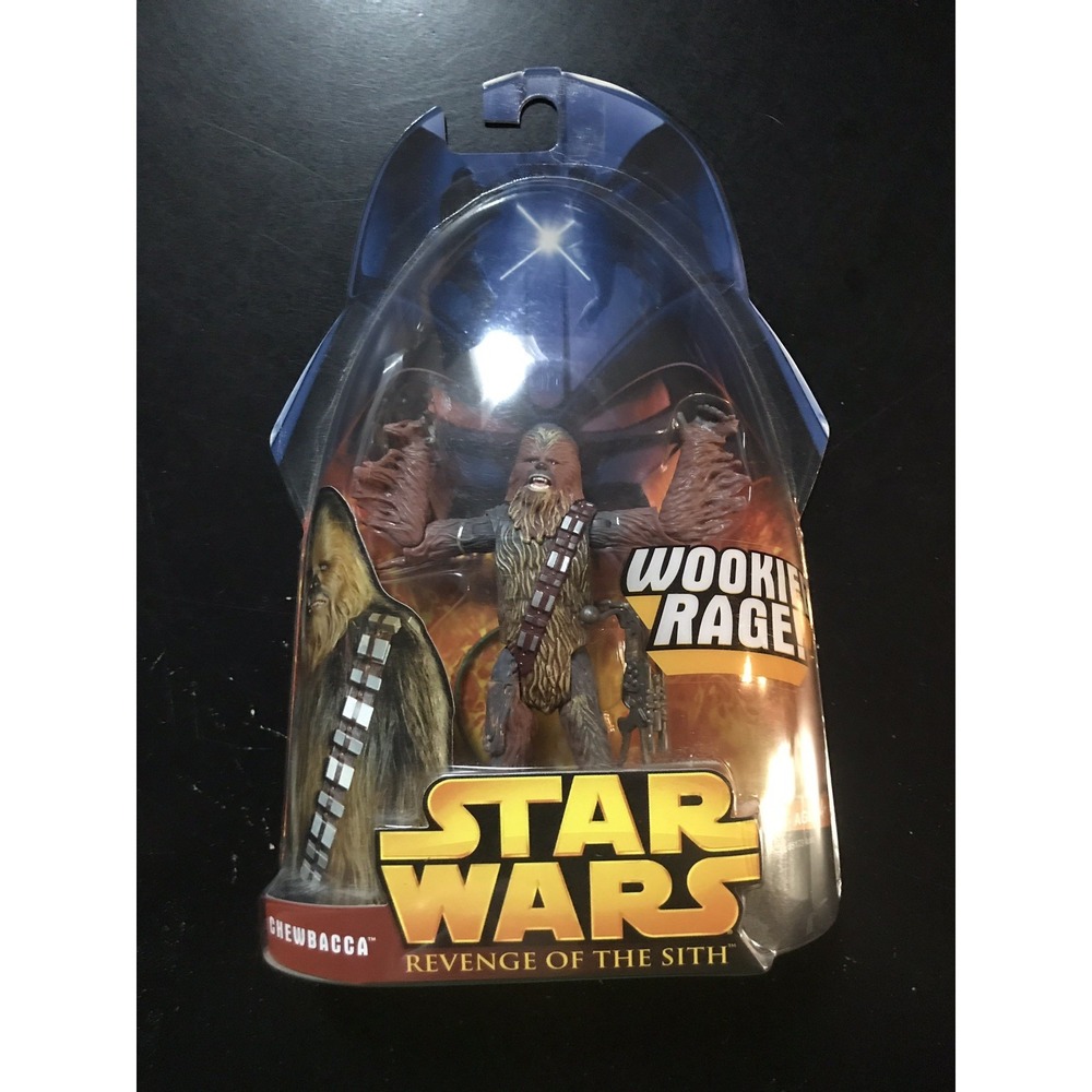 STAR WARS: REVENGE OF THE SITH - CHEWBACCA "WOOKIE RAGE" Action Figure HASBRO
